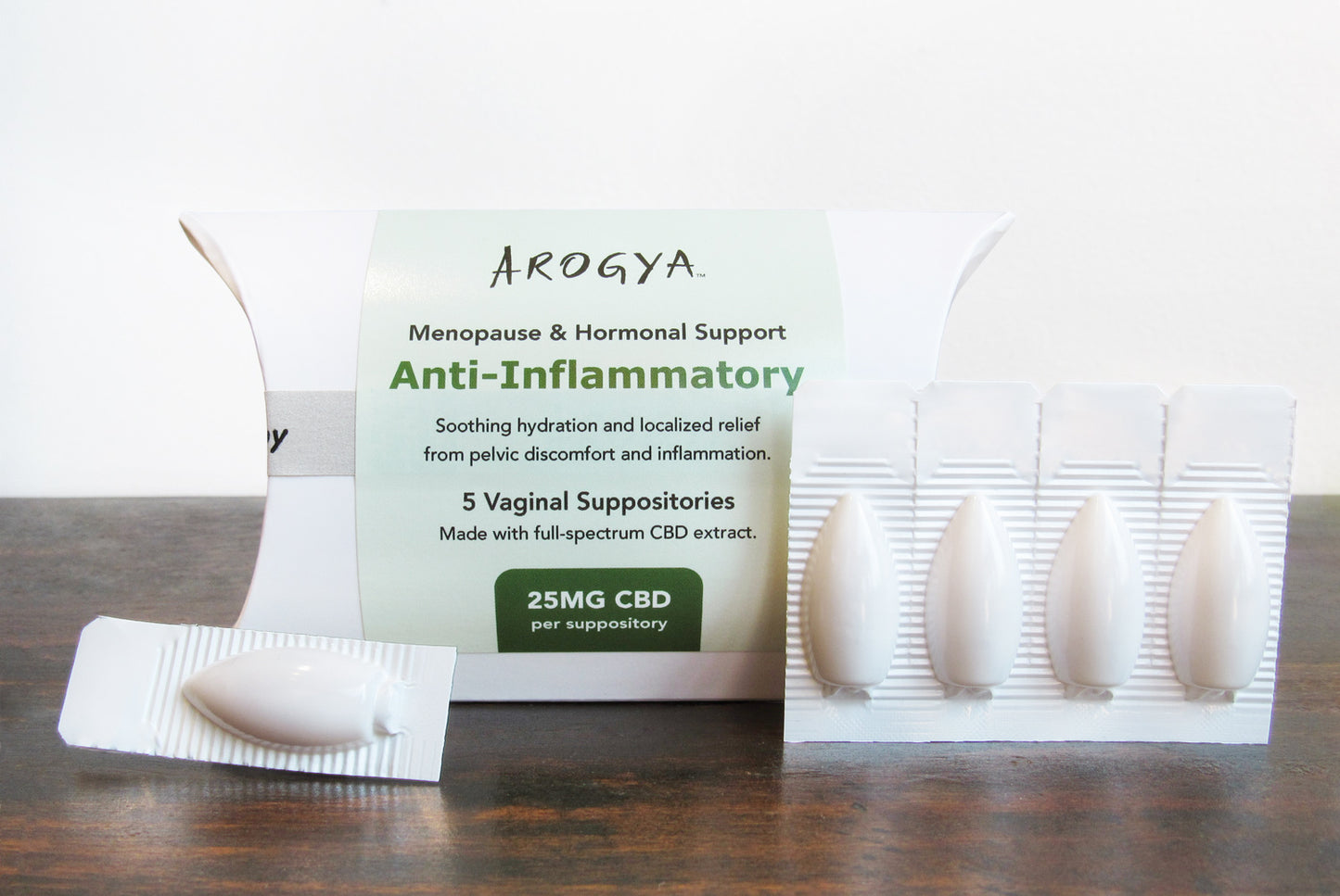 Anti-Inflammatory Melts (5 CBD Suppositories)
