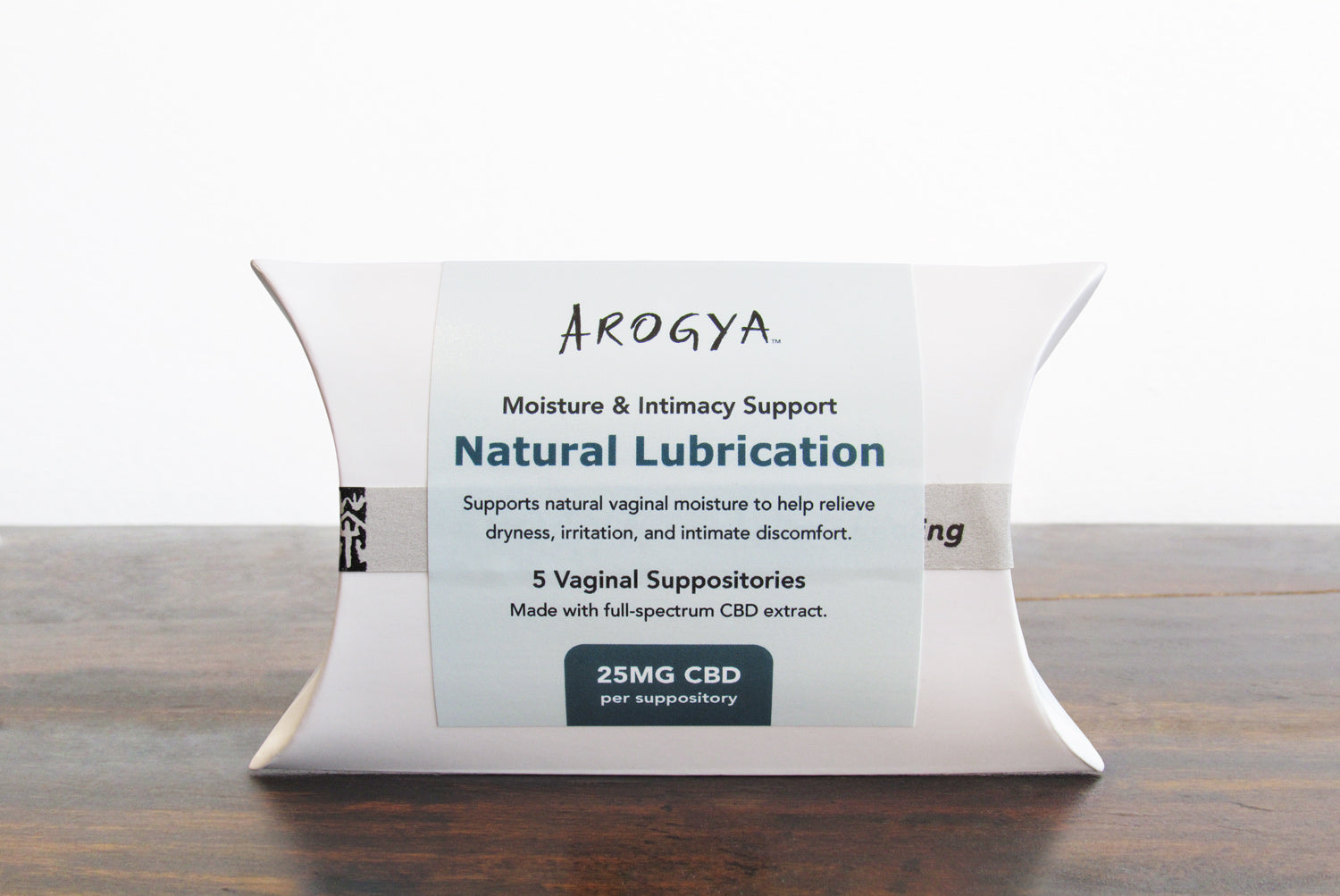 25mg Natural Lubrication CBD Suppositories | Vaginal Dryness & Intimacy Support Arogya CBD 25mg Natural Lubrication CBD Suppositories | Vaginal Dryness & Intimacy Support Arogya CBD