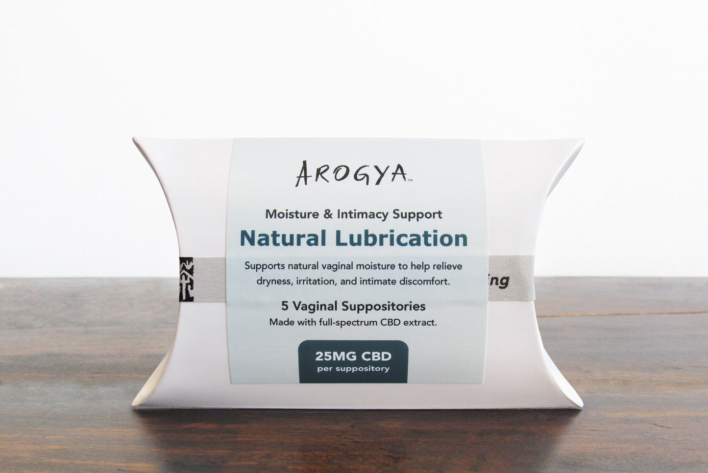 Natural Lubrication Melts (5 CBD Suppositories)