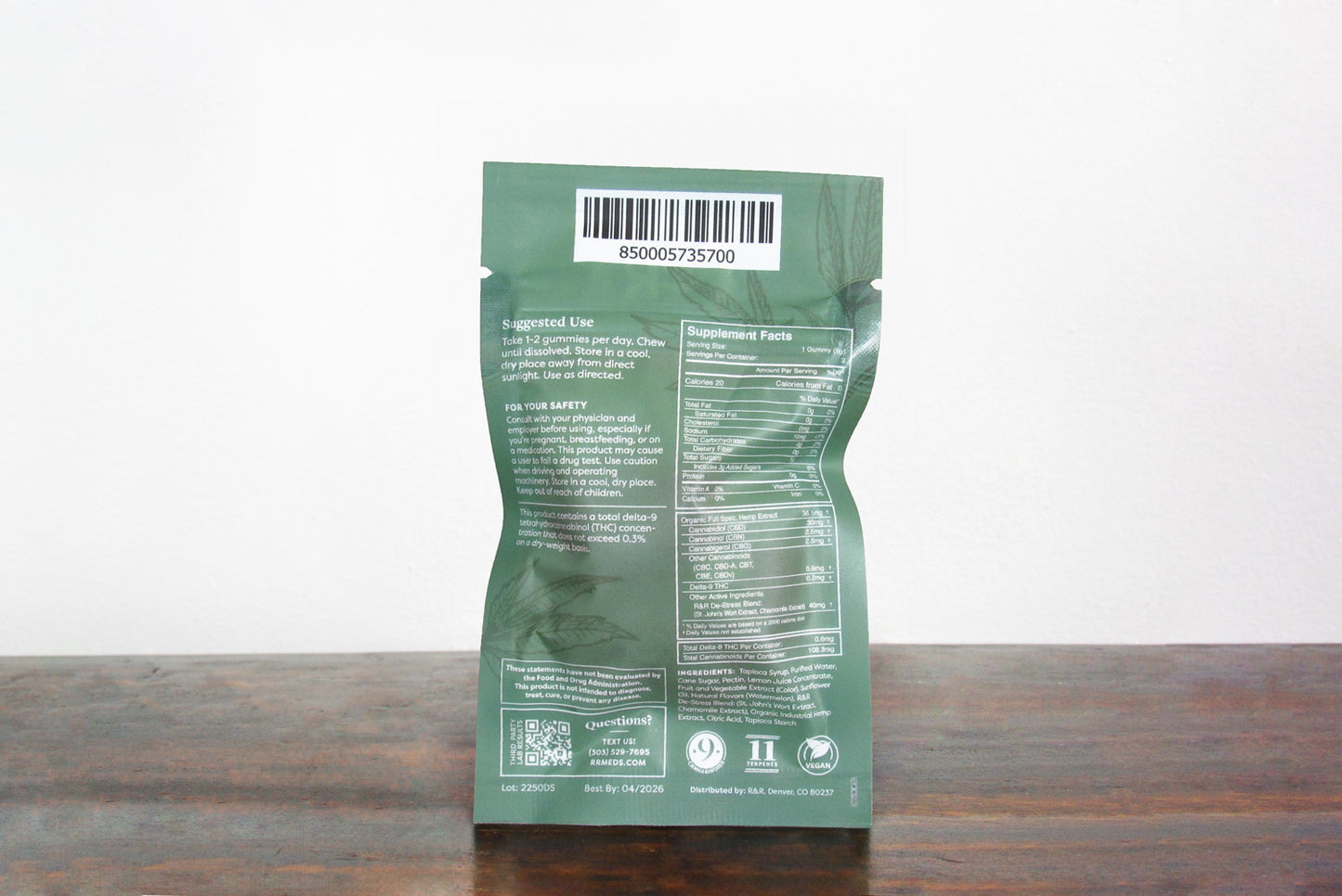 CBD De-Stress Gummies - 3ct pack