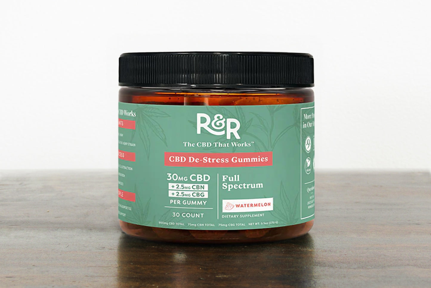 CBD De-Stress Gummies - 30ct