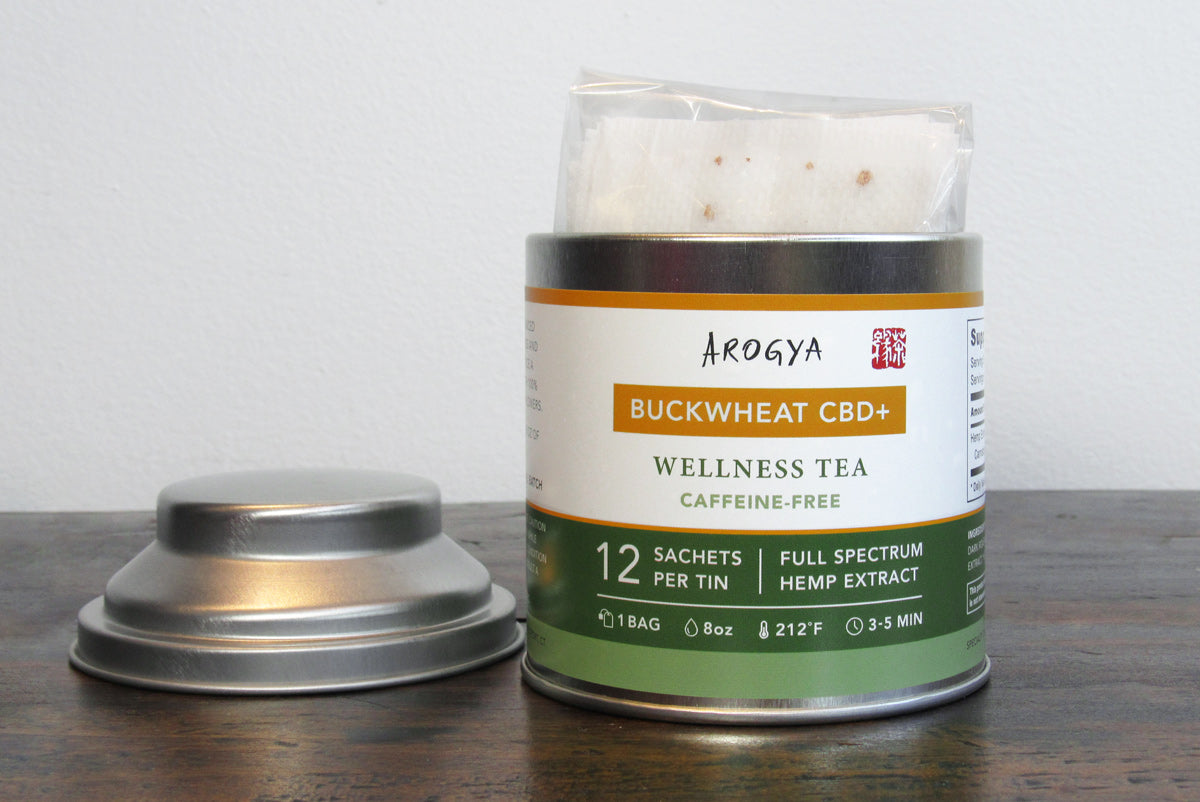 Buckwheat CBD+ (12 Tea Bag Tin)