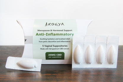 Anti-Inflammatory Melts (5 CBD Suppositories)