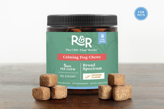 CBD Calming Dog Chews - 60ct