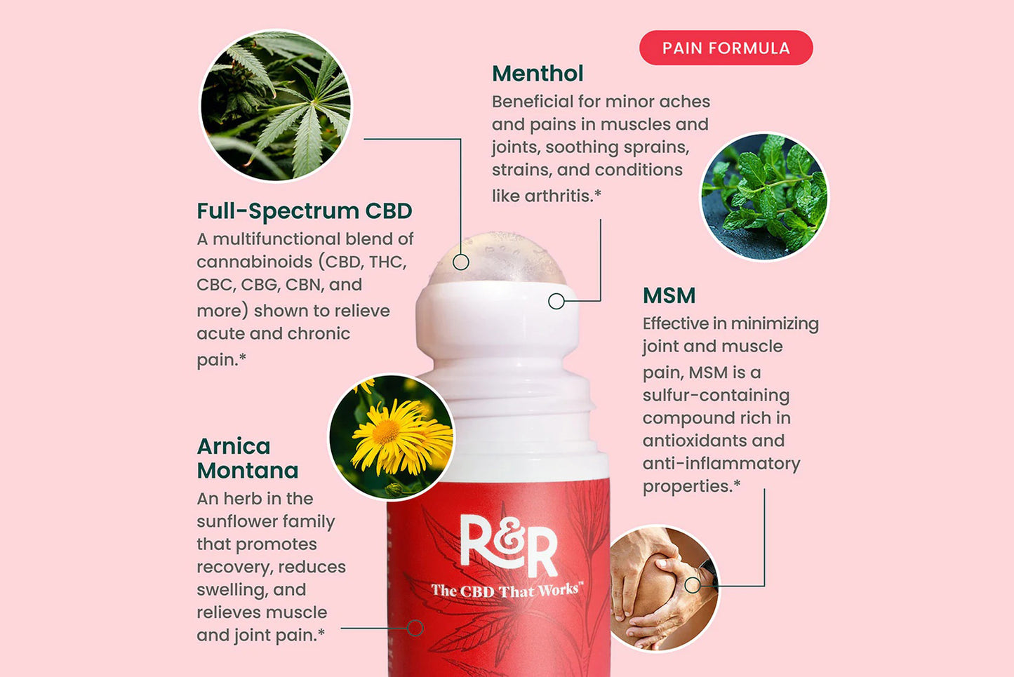 CBD Pain Roll-On (2.95 oz)