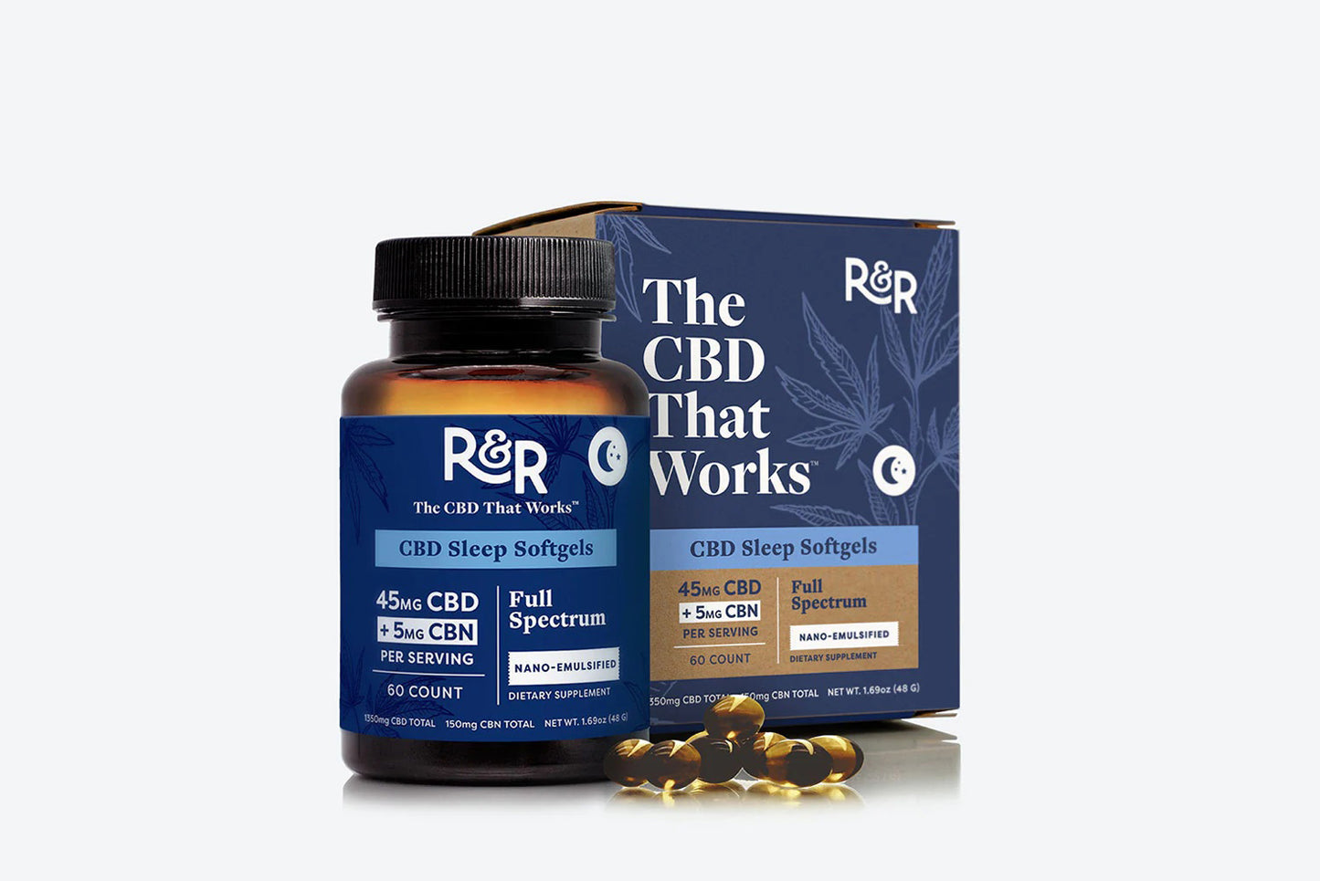 CBD Sleep Softgels (60 gels)