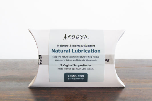 Natural Lubrication Melts (5 CBD Suppositories)