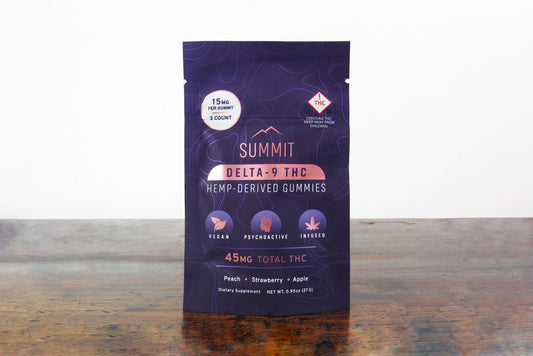 Delta-9 Infused Gummies - 3ct Pack
